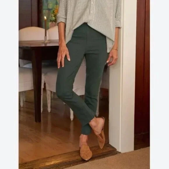 Frank & Eileen Derry Illusion Pull-On Jeans Green Size 31 - Picture 1 of 8